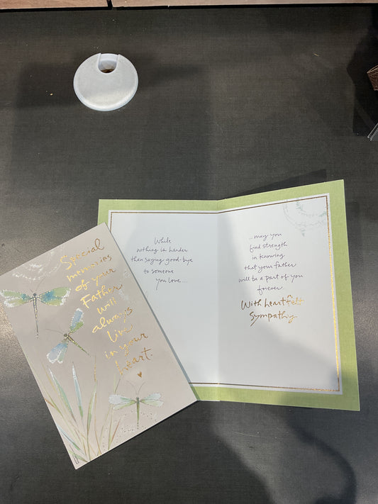 Loss of Father Sympathy Card