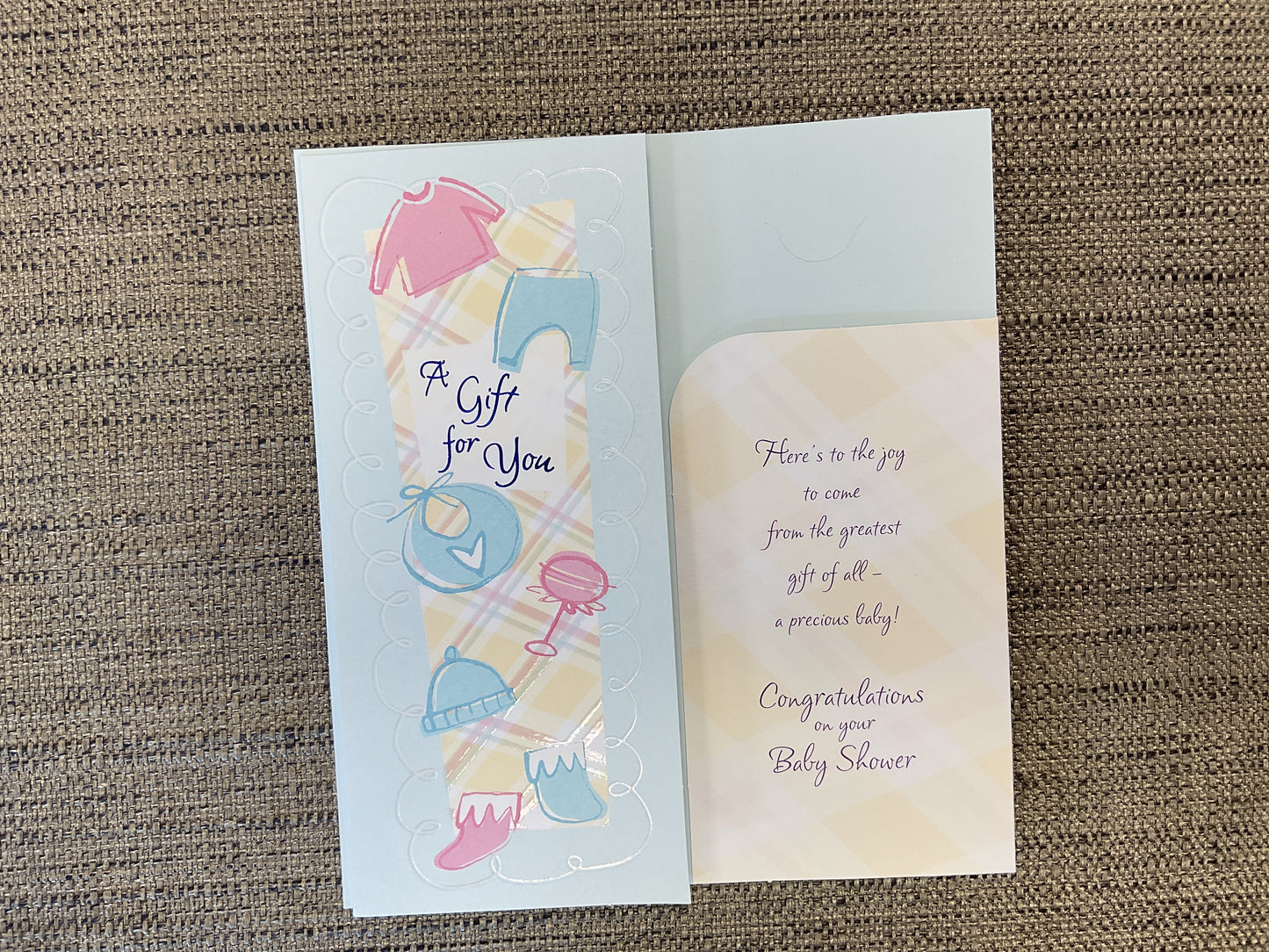 Baby Shower Money Card