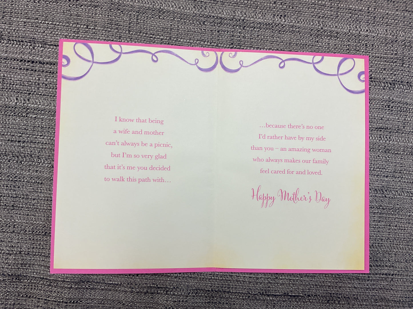 Wife- Mother’s Day