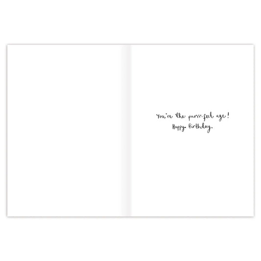 Cats You're How Old? Birthday Card