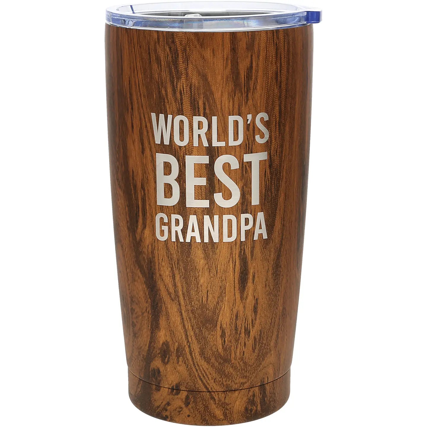 Grandpa - 20 oz Wood Finish Stainless Steel Travel Tumbler