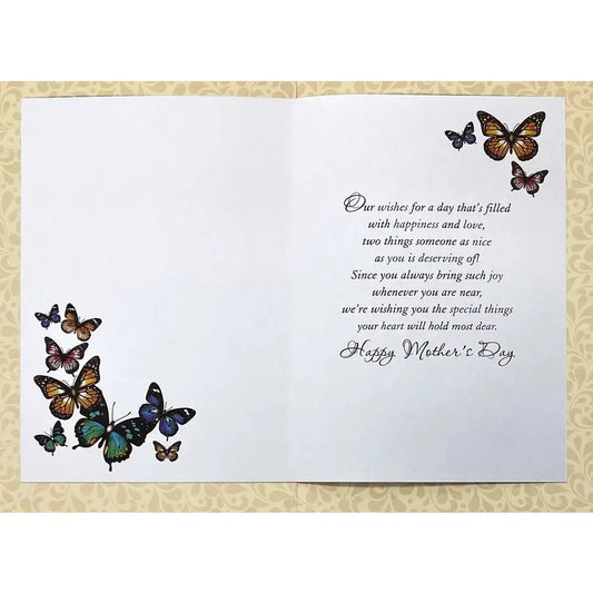 Our Wishes on Mother's Day Card