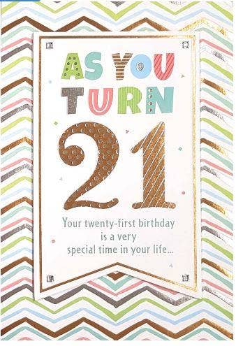Birthday Age 21
