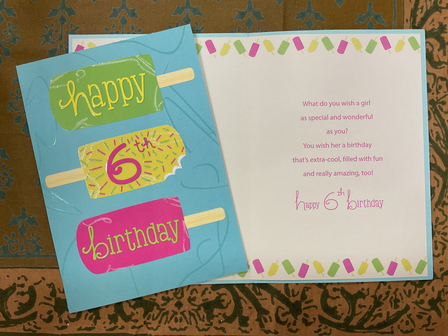 6th Birthday For Girl