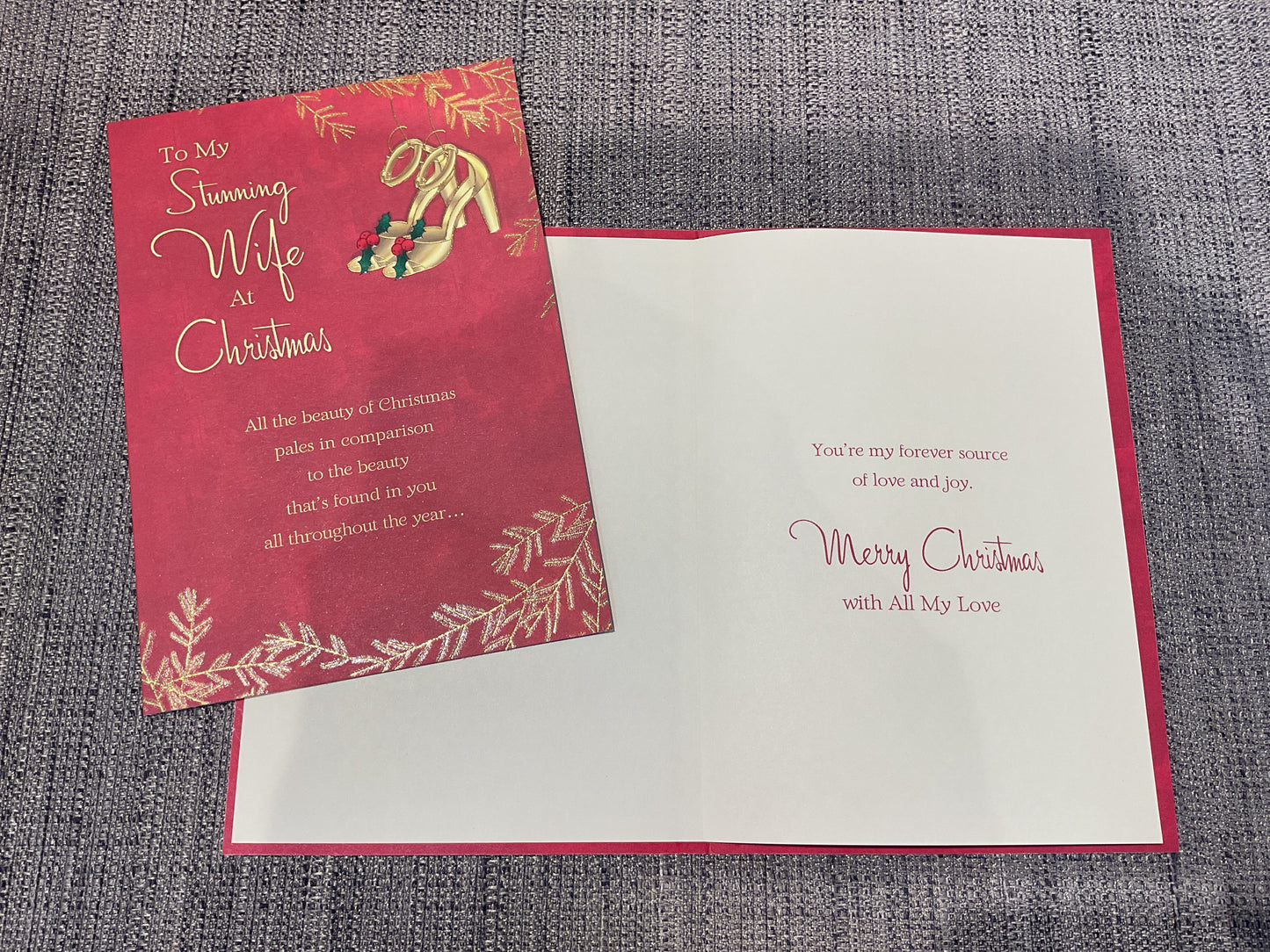 Wife Christmas Card