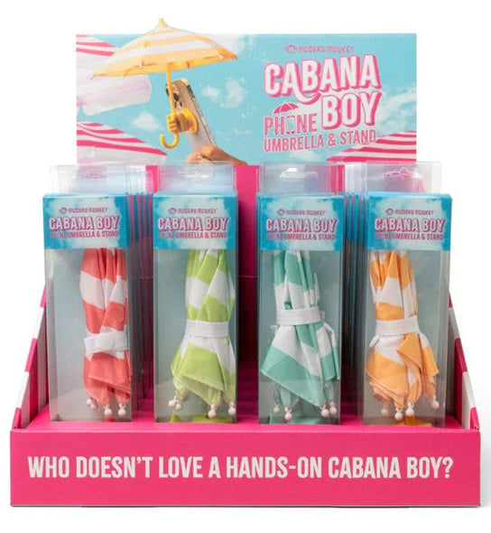 Cabana Boy Phone Umbrella & Stand