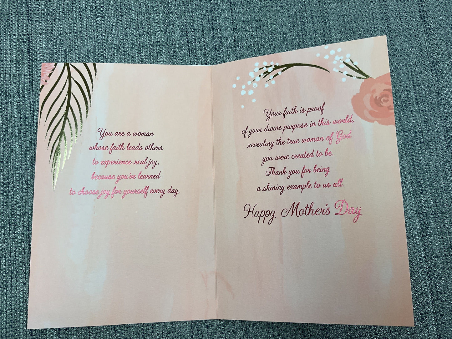Mother *Religious* - Mother’s Day Card