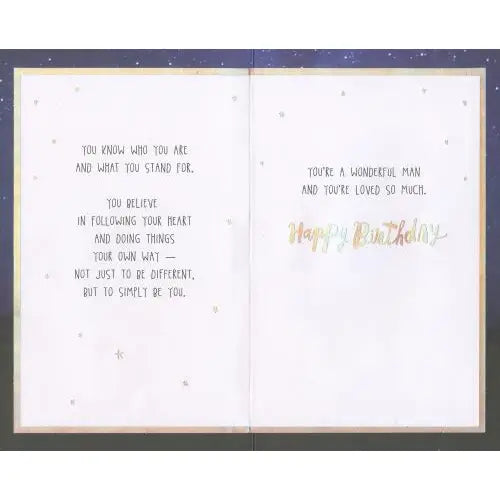 Masculine Birthday Card
