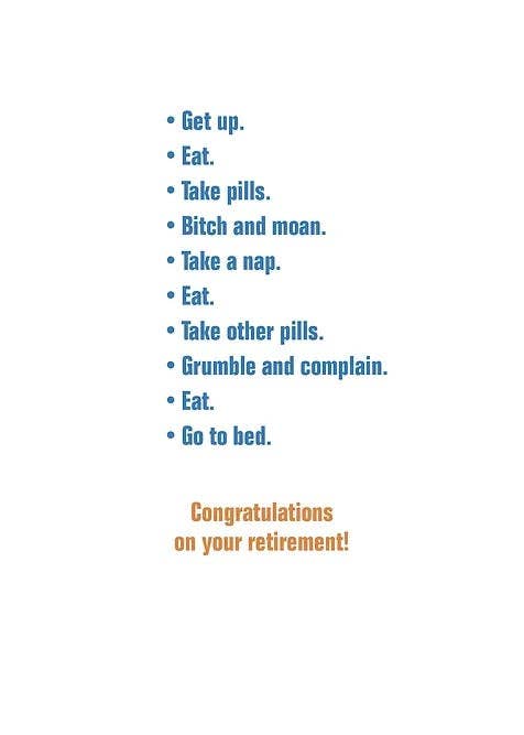 Retirement Card