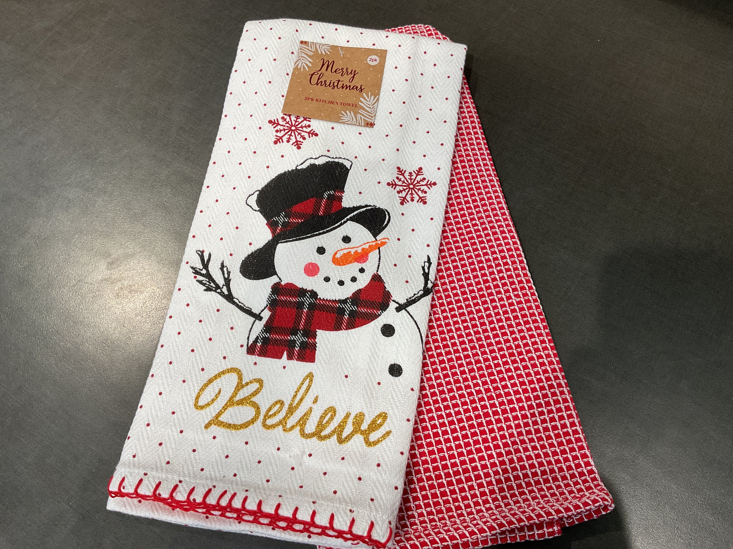 2PK Christmas Kitchen Towel