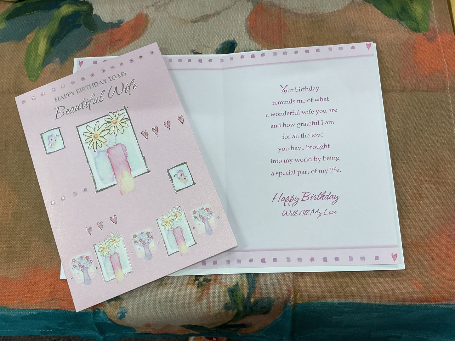Wife Birthday Card