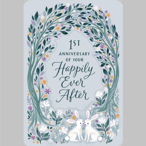Anniversary 1st | 1st Anniversary Card for a Couple