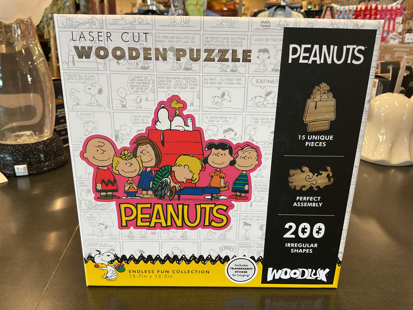 200 Pc Laser Cut Wooden Puzzle