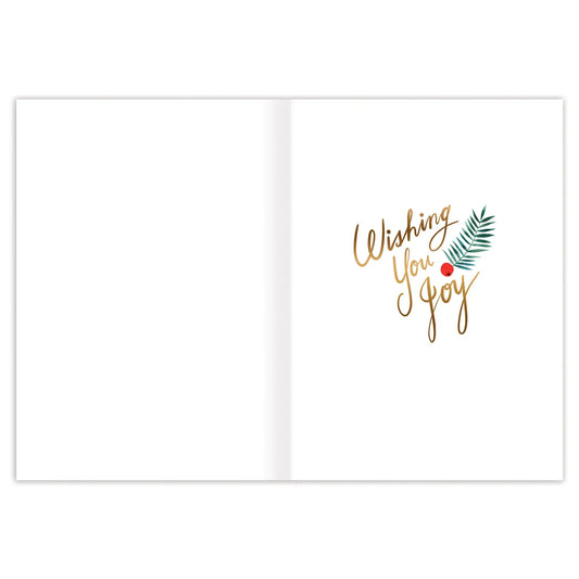 Holly Bouquet Holiday Card
