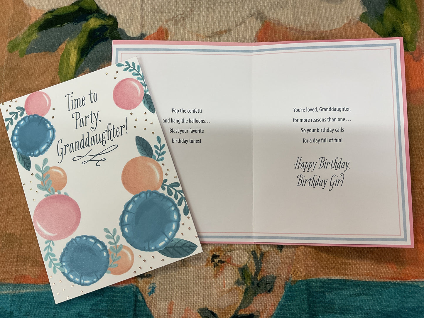 Granddaughter Birthday
