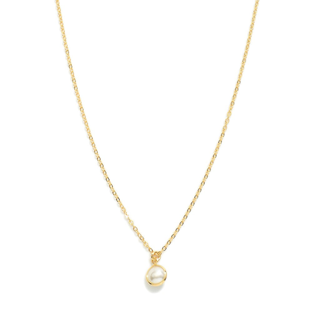 Pearl Pendant Necklace