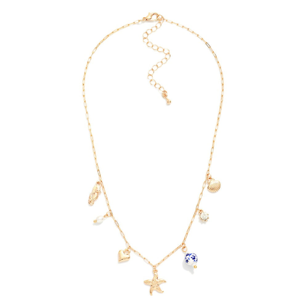 Chinoiserie Charm Necklace