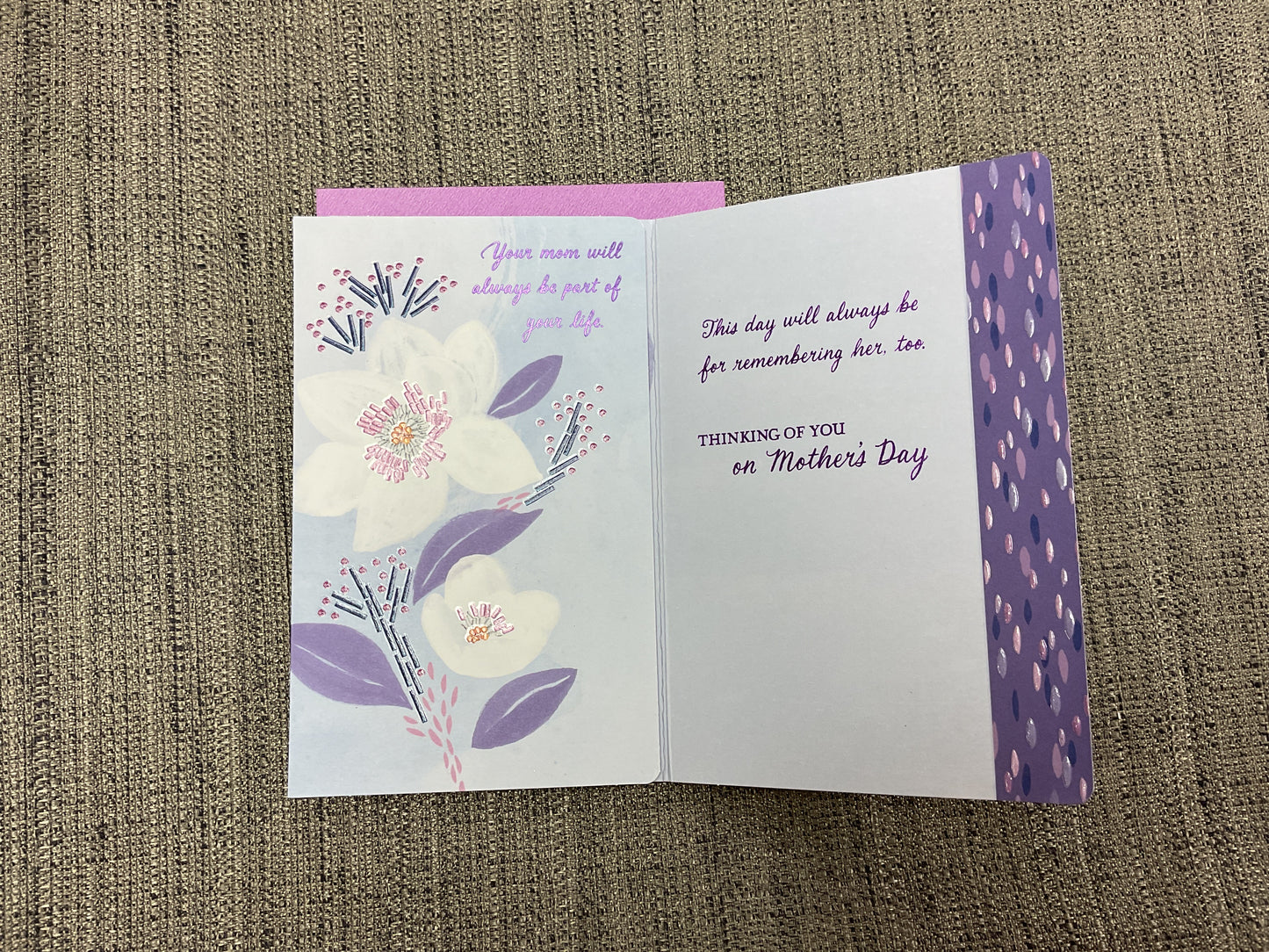 Loss of Mother - Mother's Day Card