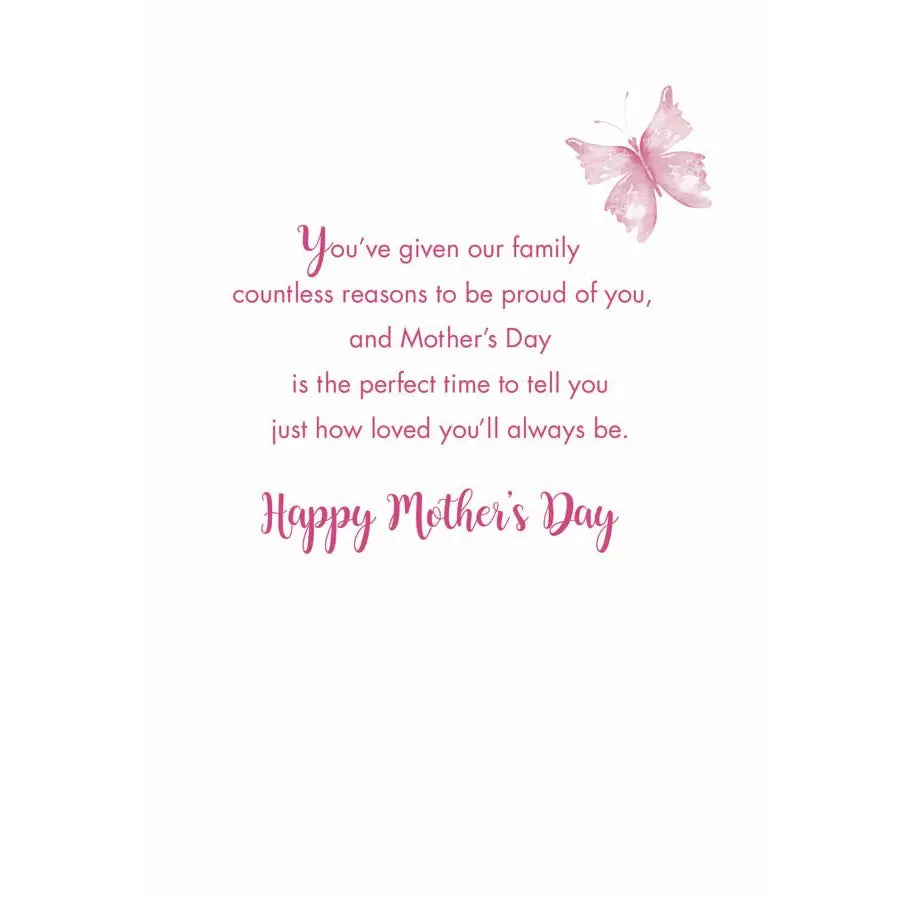 Daughter Mother's Day Card