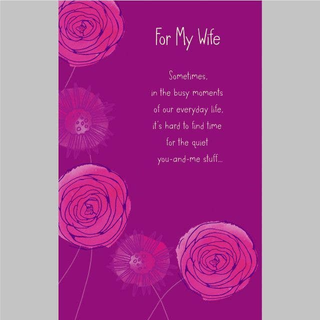 Wife Anniversary Card