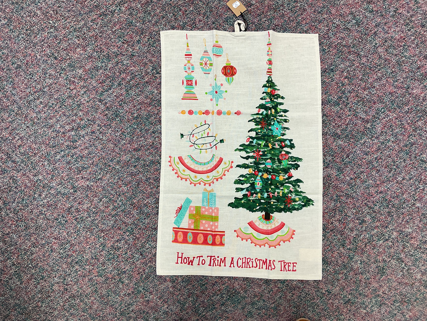 Cotton Printed Tea Towel