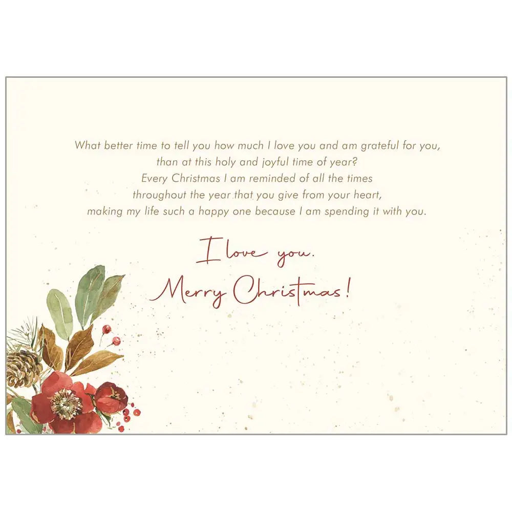 Winter Berries - Faith Christmas Card