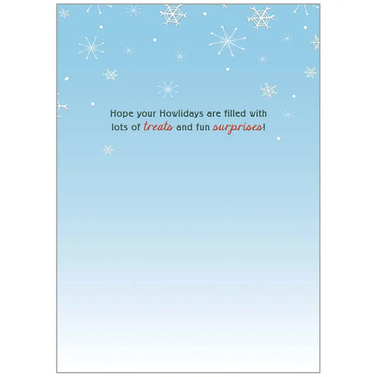 Merry Christmas Dogs - Christmas Card