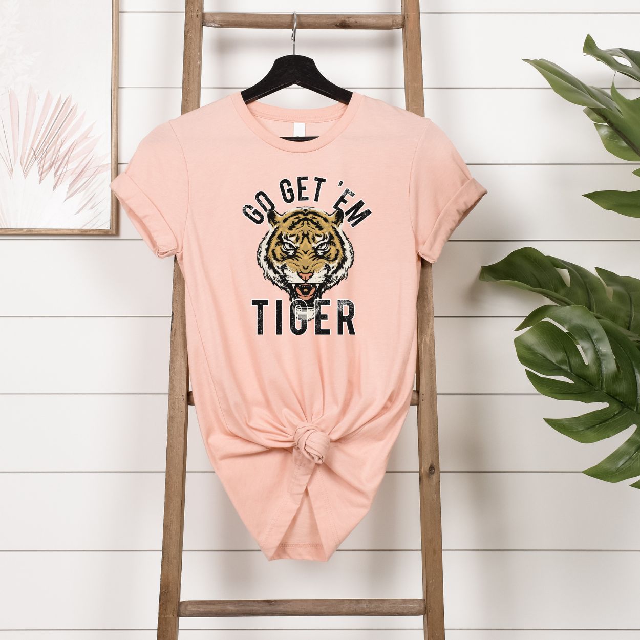Go Get Em Tiger Peach Tee