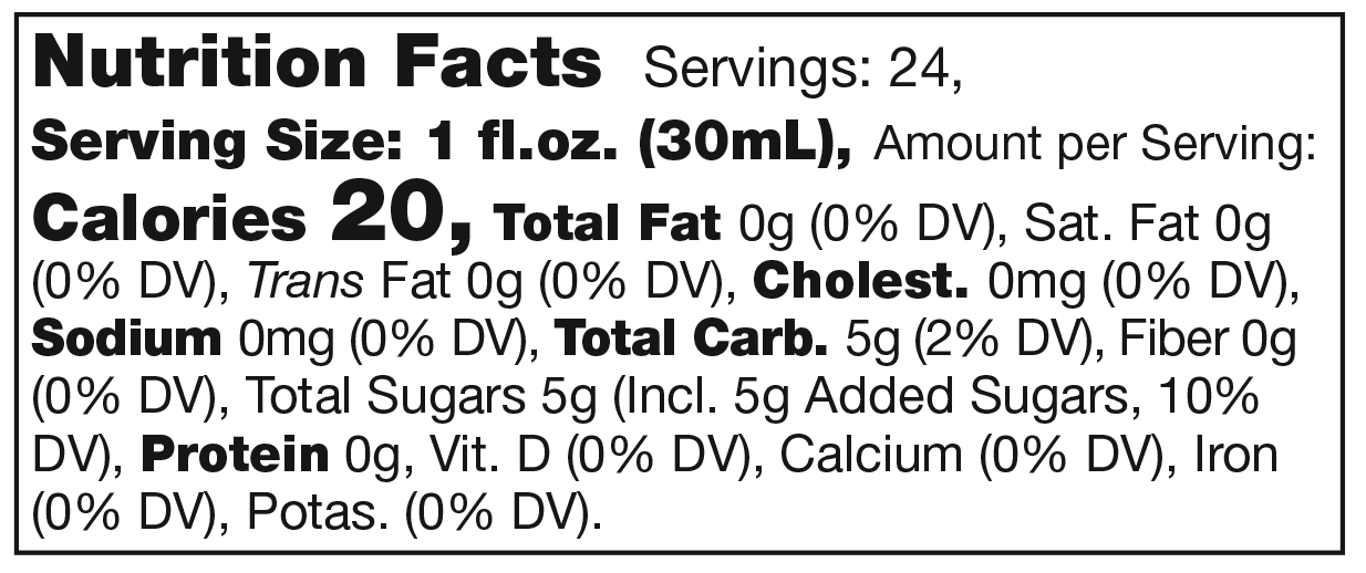 Lemon Drop Mixer 24 fl oz