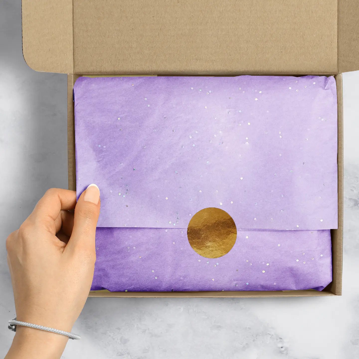 Gemstone Tissue - Lavender