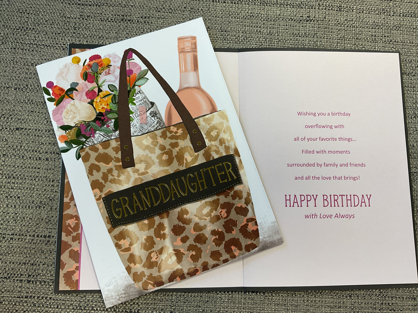 Granddaughter Birthday Card