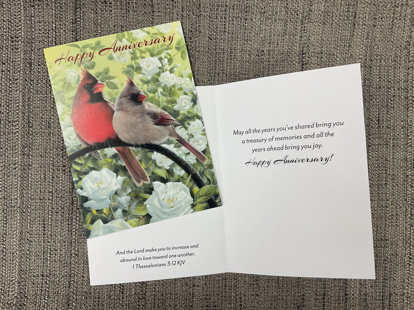 Religious Anniversary Card