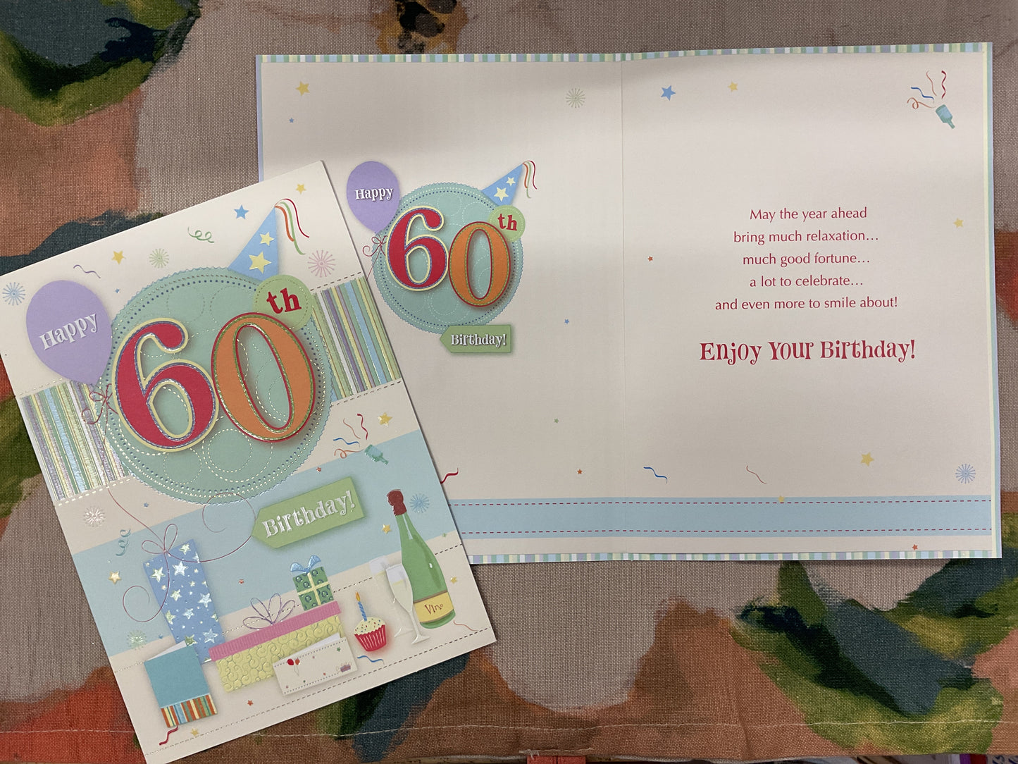60th Birthday Card