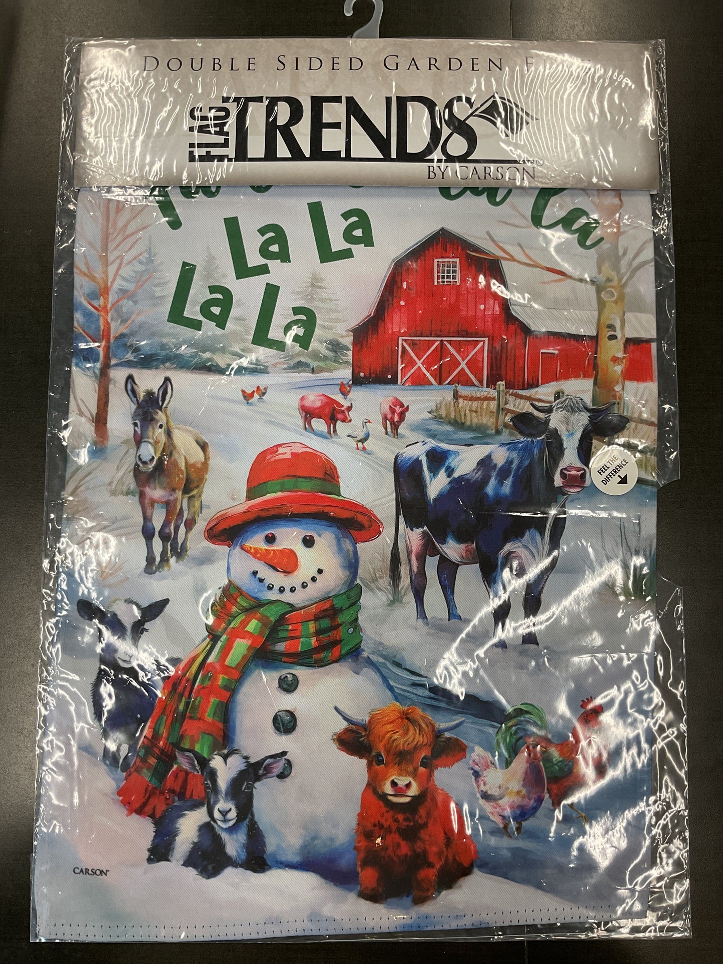 Fa La La La La Garden Flag