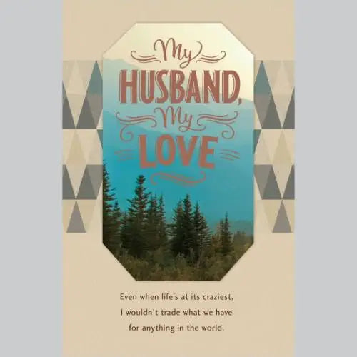 Husband Birthday Card