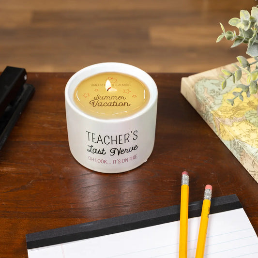 Teacher's Last Nerve - 8 oz - Wax Reveal Candle