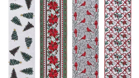 Christmas Tapestry Runner 72", Asst
