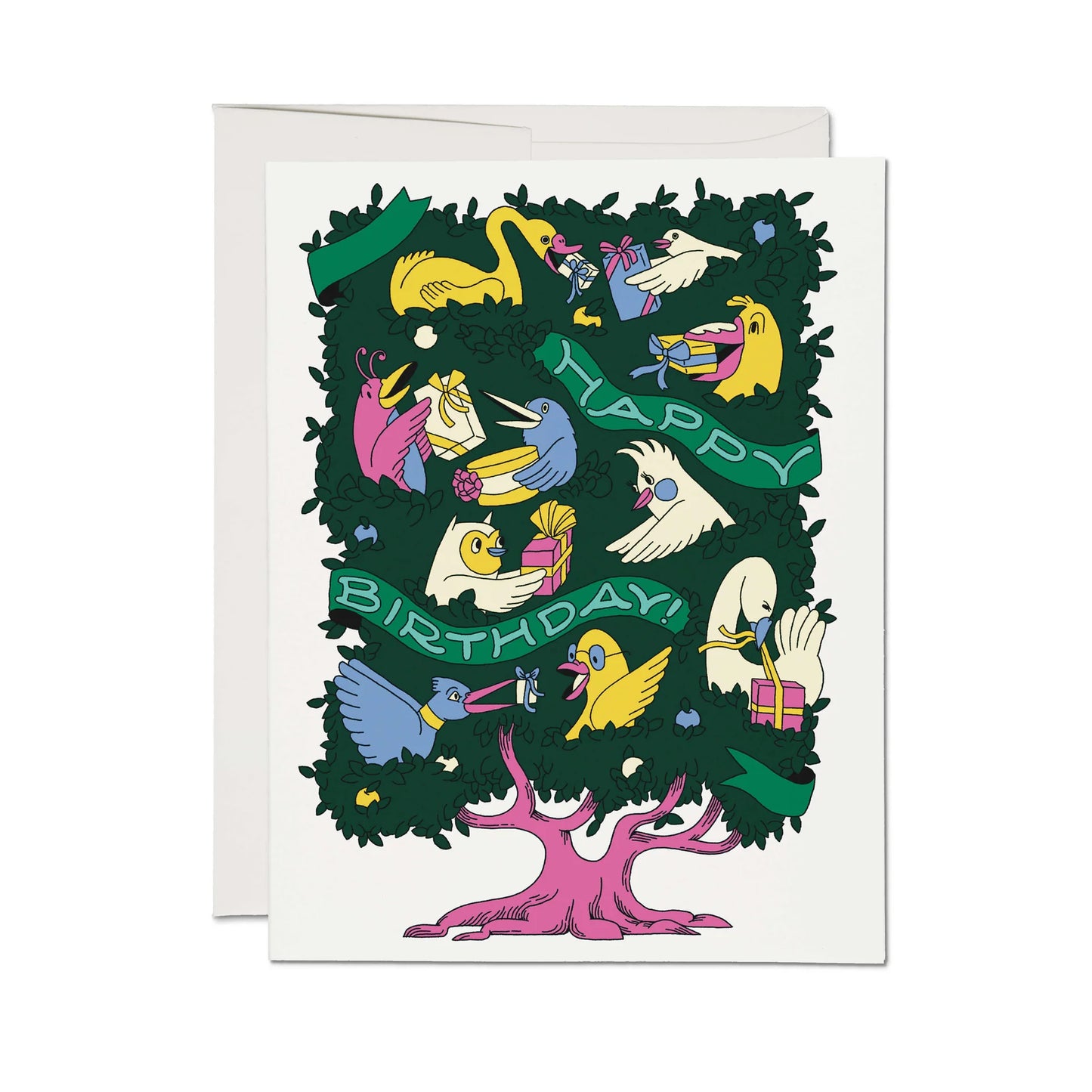 Birthday Birds Birthday Card