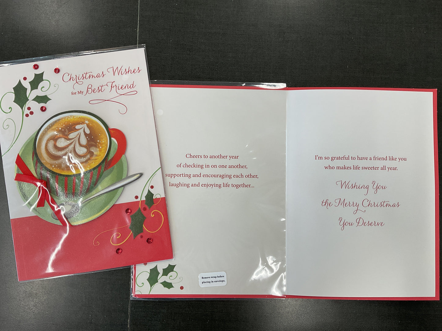 Best Friend Christmas Card