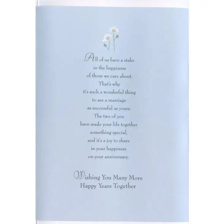 Anniversary Card to Couple