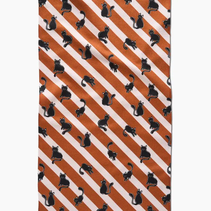 Halloween Geometry Towels