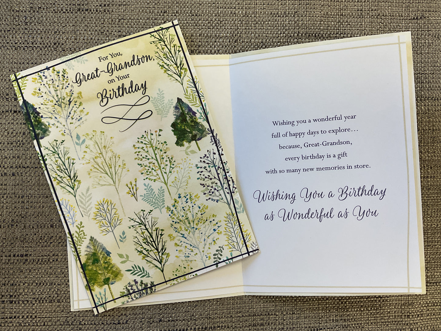 Great-Grandson Birthday Card