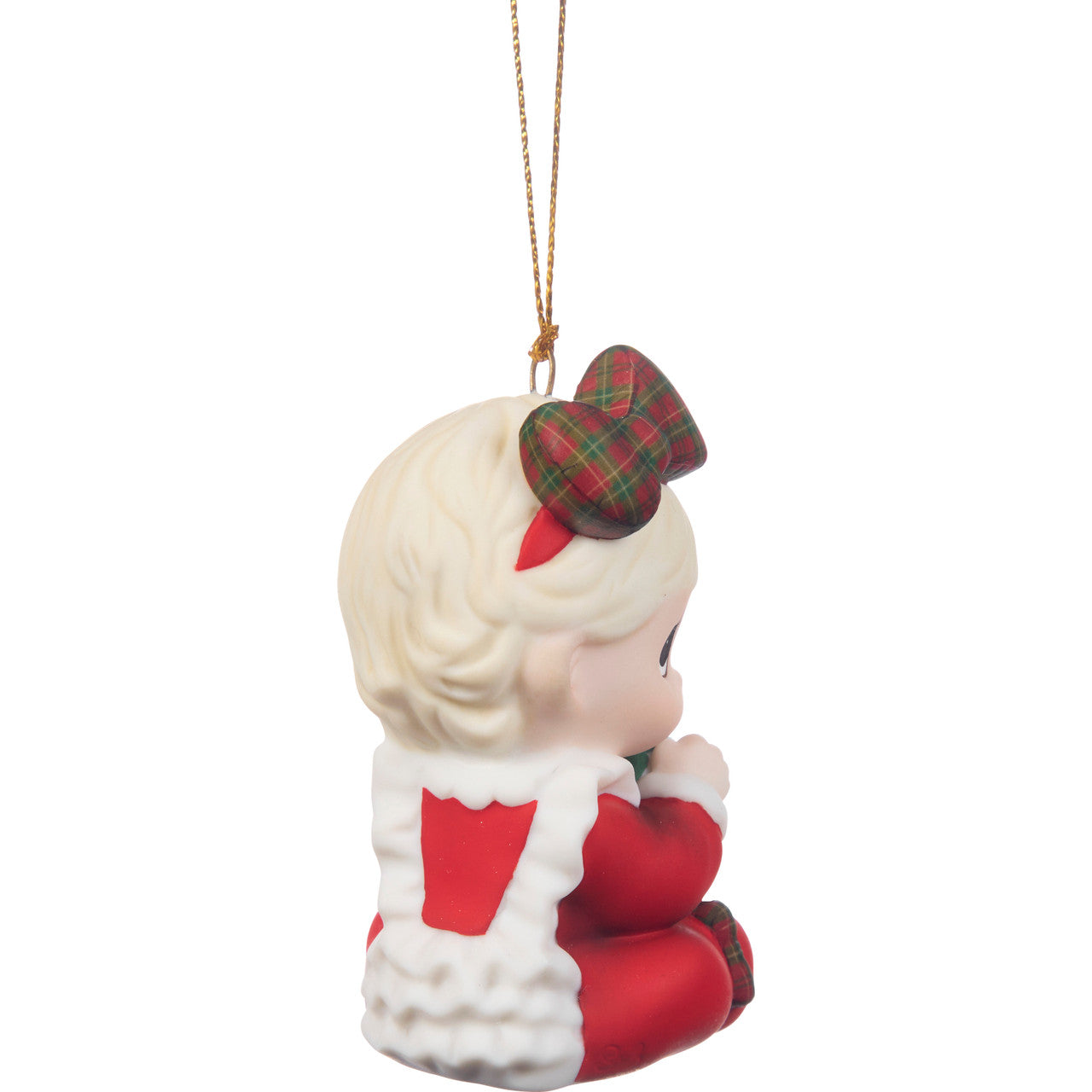 Baby’s First Christmas 2025 Dated Girl Ornament