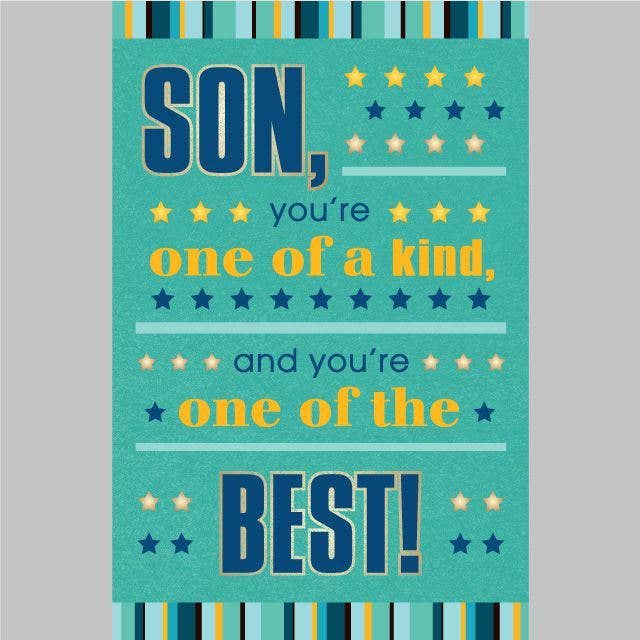 Son Birthday Card