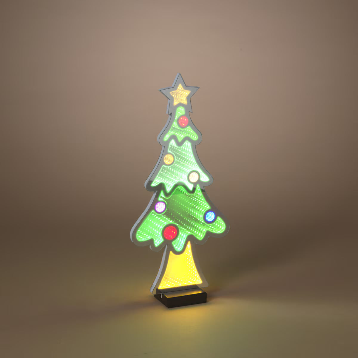 Holiday Tree Double Sided Infinity Mirror