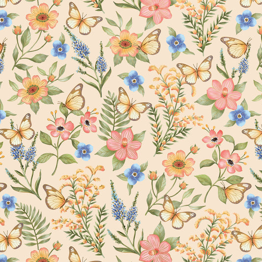Butterfly Floral - Gift Wrap Rolls