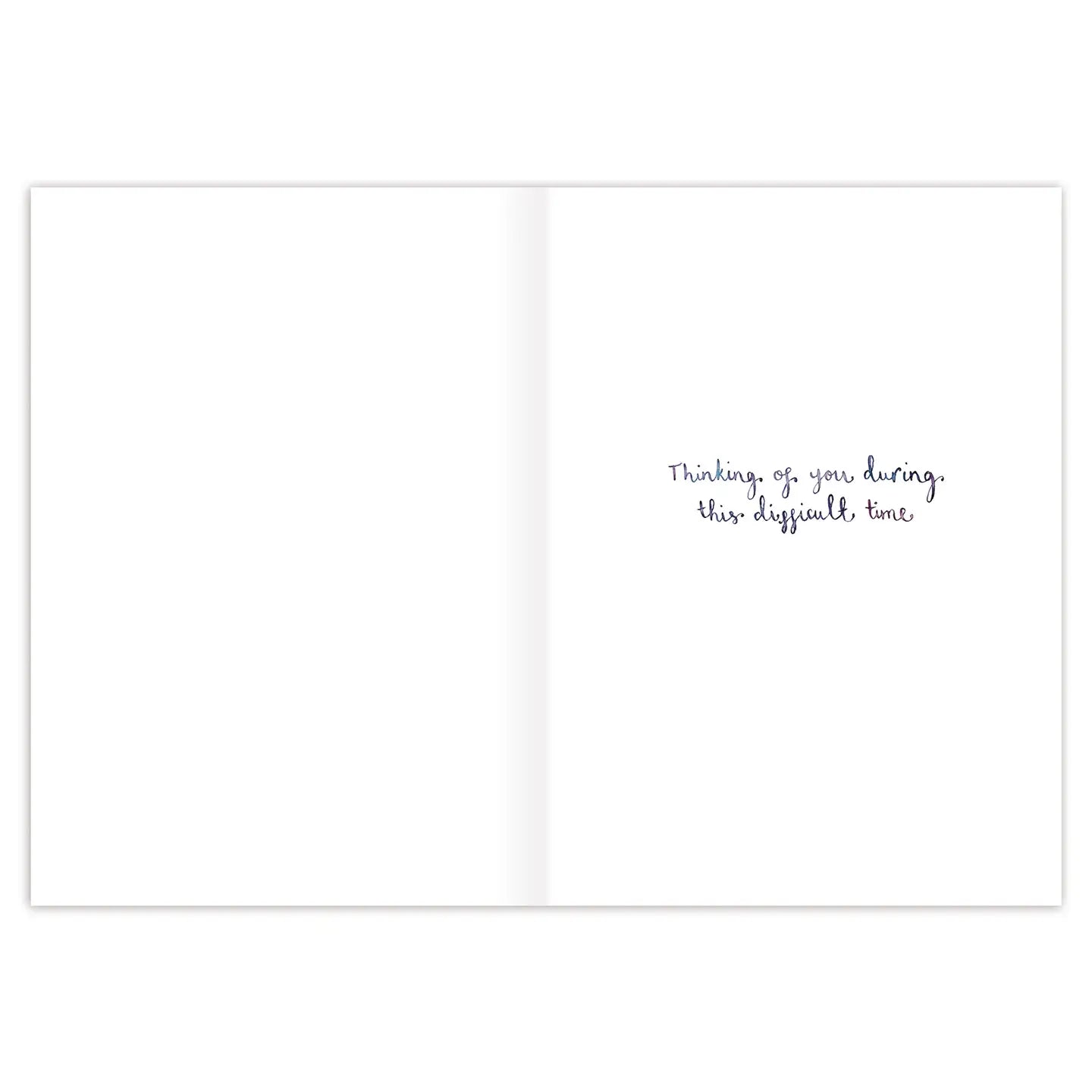 Mountain Landscape Sympathy Card