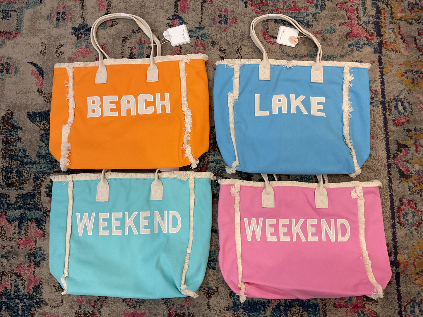 Tote Bag with Zipper