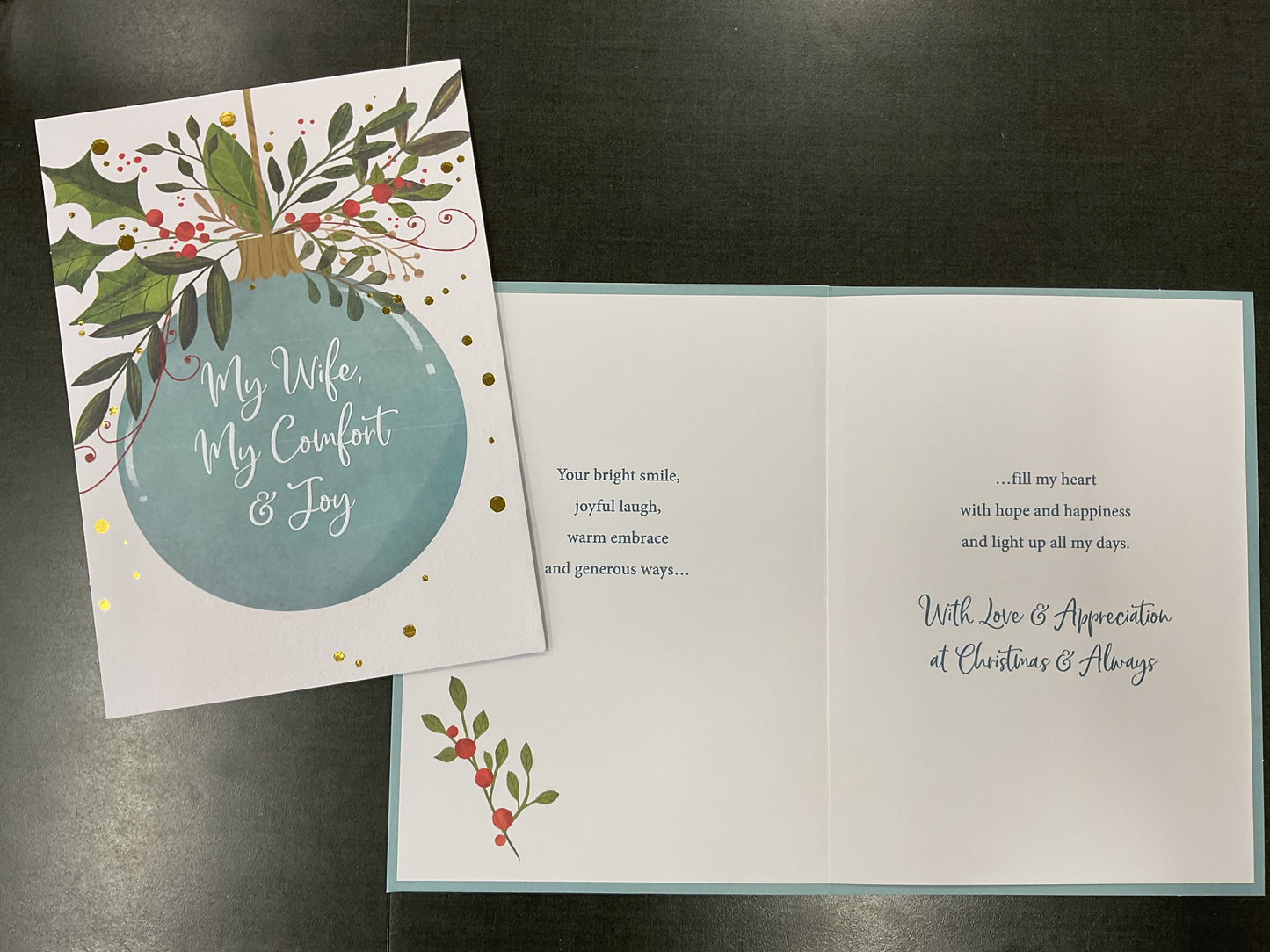 Wife Christmas Card