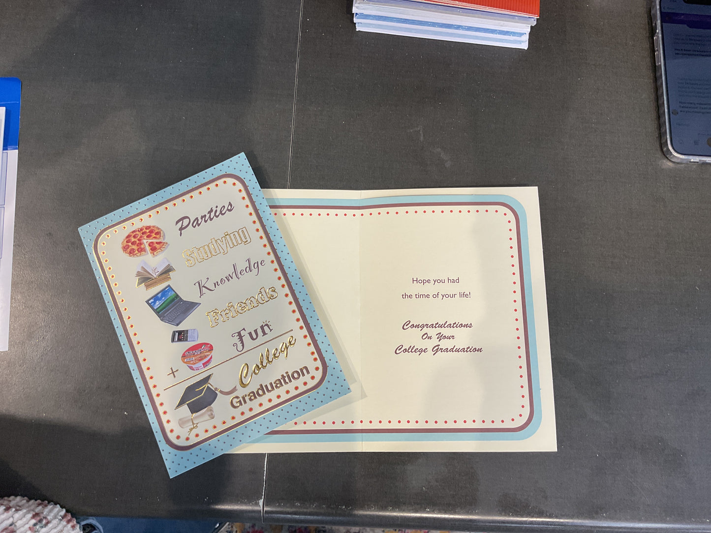 College Graduation Card